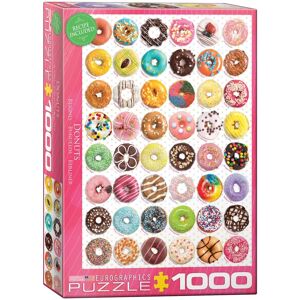 Eurographics Donuts Tops 1000 kusů Skládačka Jídlo & Nápoje - Skládačka Eurographics Donuts Tops 1000 kusů Skládačka Jídlo & Nápoje - Skládačka