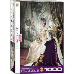 Eurographics 6000-0919 Puzzle - 1000 Stück - Königin Elizabeth II Eurographics 6000-0919 Puzzle - 1000 Stück - Königin Elizabeth II