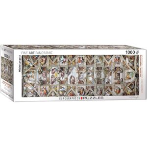 Eurographics Puzzle 1000 teilig Sixtinische Kapelle - Michelangelo Eurographics Puzzle 1000 teilig Sixtinische Kapelle - Michelangelo