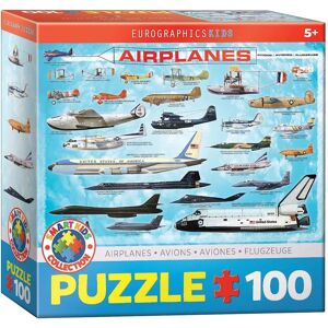 Eurographics Puzzle Avions - 100 Pièces Eurographics Puzzle Avions - 100 Pièces