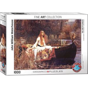 Eurographics Puzzle Lady of Shalott 1000 dílků - Puzzle Eurographics Puzzle Lady of Shalott 1000 dílků - Puzzle