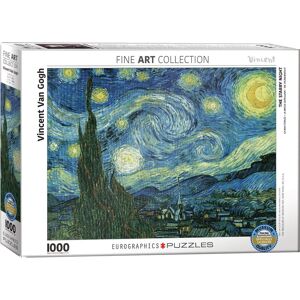 Eurographics Vincent Van Gogh Nuit Étoilée Puzzle - 1000 pièces - Publicité Eurographics Vincent Van Gogh Nuit Étoilée Puzzle - 1000 pièces - Publicité