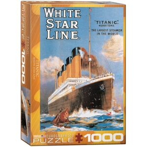 Eurographics Titanic - Puzzle de 1000 pièces - Publicité Eurographics Titanic - Puzzle de 1000 pièces - Publicité