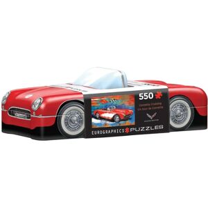 Puzzle Eurographics Corvette - 550 Dílků - Kovová Krabička Puzzle Eurographics Corvette - 550 Dílků - Kovová Krabička