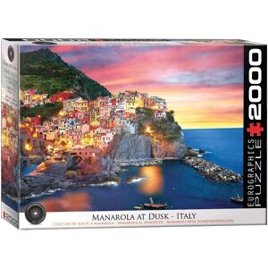 Puzzle Manarola západ slunce - 2000 dílků Puzzle Manarola západ slunce - 2000 dílků