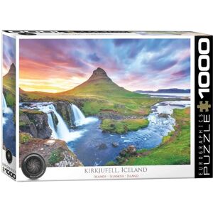 Eurographics Puzzle Kirkjufell Wasserfall 1000 Teile - Puzzle Eurographics Puzzle Kirkjufell Wasserfall 1000 Teile - Puzzle