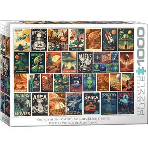 Eurographics Alien Poster Puzzel - 1000 Stukjes - Sci-Fi Verzamelobject Eurographics Alien Poster Puzzel - 1000 Stukjes - Sci-Fi Verzamelobject