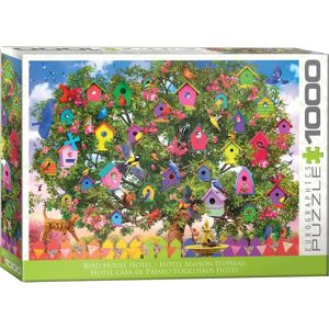 Eurographics Vogelhaus Hotel Puzzle - 1000 Teile - Puzzle Art Eurographics Vogelhaus Hotel Puzzle - 1000 Teile - Puzzle Art