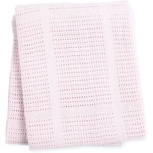 Couverture Bébé Rose Lulujo - 100x80 cm - Publicité Couverture Bébé Rose Lulujo - 100x80 cm - Publicité