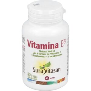 Sura Vitasan Vitamin E8 Natural 400 Ui Pearls - Vitamin Supplement Sura Vitasan Vitamin E8 Natural 400 Ui Pearls - Vitamin Supplement