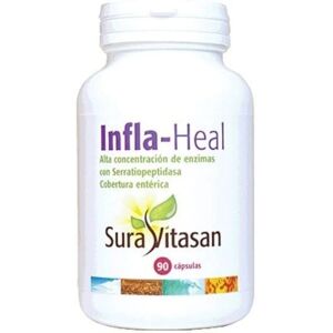 Sura Vitasan Infla Heal - Antiinflamatorio Natural - 90 Cápsulas Sura Vitasan Infla Heal - Antiinflamatorio Natural - 90 Cápsulas
