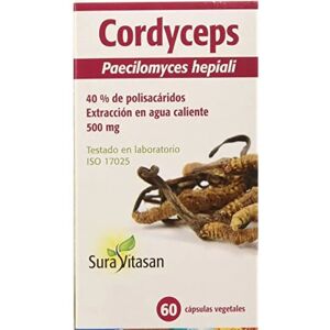Sura Vitasan Cordyceps - High-Potency Extract - Supports Immunity Sura Vitasan Cordyceps - High-Potency Extract - Supports Immunity