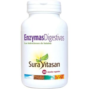 Enzimas digestivas Sura Vitasan 100 cápsulas - Mejora la digestión y absorción Enzimas digestivas Sura Vitasan 100 cápsulas - Mejora la digestión y absorción