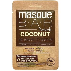 Masquebar Naturals Coconut Sheet Mask - Facial Mask Masquebar Naturals Coconut Sheet Mask - Facial Mask