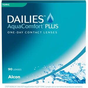 Alcon Dailies AquaComfort Plus Toric - Lenti giornaliere - Stabili e comode - 90 pezzi Alcon Dailies AquaComfort Plus Toric - Lenti giornaliere - Stabili e comode - 90 pezzi
