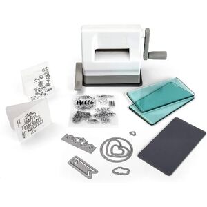 Sizzix Tim Holtz Sidekick Kit de Démarrage - Machine de Découpe et Embossing Blanc et Gris - Publicité Sizzix Tim Holtz Sidekick Kit de Démarrage - Machine de Découpe et Embossing Blanc et Gris - Publicité