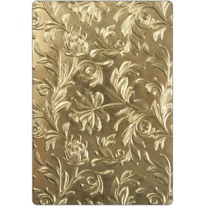 Sizzix Embossing Folder - Botanique - Texture 3D - Publicité Sizzix Embossing Folder - Botanique - Texture 3D - Publicité