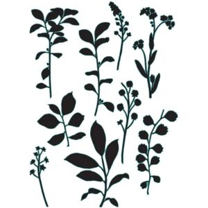 Sizzix - Fine Stems 02 - 2,9-9,5 cm - Stanzform Sizzix - Fine Stems 02 - 2,9-9,5 cm - Stanzform