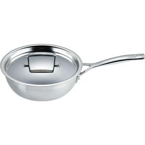 Le Creuset 20cm Stainless Steel Non-Stick Chef's Pan with Lid Le Creuset 20cm Stainless Steel Non-Stick Chef's Pan with Lid