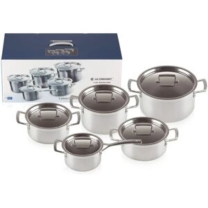 Le Creuset 96209400001000 Cookware Set - 3-Ply Stainless Steel, 5 pcs Le Creuset 96209400001000 Cookware Set - 3-Ply Stainless Steel, 5 pcs