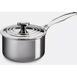 Le Creuset Signature Stainless Steel 18cm Saucepan with Lid - 2.8L Le Creuset Signature Stainless Steel 18cm Saucepan with Lid - 2.8L