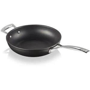 Le Creuset 26cm Deep Frying Pan - Non-Stick, Black Le Creuset 26cm Deep Frying Pan - Non-Stick, Black