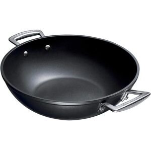 Le Creuset Toughened Non-Stick Wok 32cm - Durable, Non-Stick, Induction Safe Le Creuset Toughened Non-Stick Wok 32cm - Durable, Non-Stick, Induction Safe