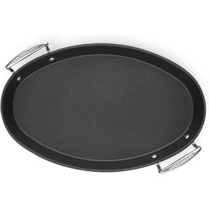 Le Creuset Zwarte Anti-aanbak Ovale Koekenpan - Koekenpan Le Creuset Zwarte Anti-aanbak Ovale Koekenpan - Koekenpan