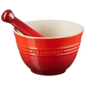 Le Creuset Ceramic Mortar 0.3L Red - Kitchen Tool Le Creuset Ceramic Mortar 0.3L Red - Kitchen Tool