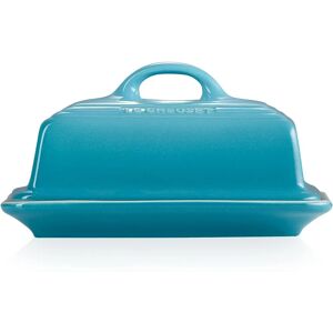 Le Creuset Teal Stoneware European Butter Dish - Butter Dish Le Creuset Teal Stoneware European Butter Dish - Butter Dish