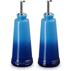 Le Creuset Azure Stoneware Oil & Vinegar Set - Signature, 300ml Le Creuset Azure Stoneware Oil & Vinegar Set - Signature, 300ml