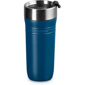 Le Creuset Deep Teal 350ml Travel Mug - Insulated, Leakproof Le Creuset Deep Teal 350ml Travel Mug - Insulated, Leakproof