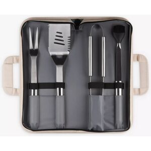 Le Creuset Outdoor Stainless Steel BBQ Utensils - Set of 4 Le Creuset Outdoor Stainless Steel BBQ Utensils - Set of 4