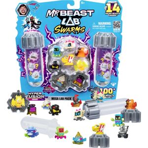 Moose Toys Mr. Beast Lab Swarms Mini Figures - 14 Pack - 3 cm Moose Toys Mr. Beast Lab Swarms Mini Figures - 14 Pack - 3 cm