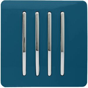 Trendi - Light Switch - 4 Gang 2 Way - 10 Amp Trendi - Light Switch - 4 Gang 2 Way - 10 Amp