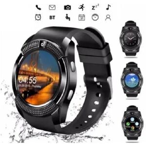 HOD Health & Home V8 Smartwatch Black - Fitness & Sleep Monitor HOD Health & Home V8 Smartwatch Black - Fitness & Sleep Monitor