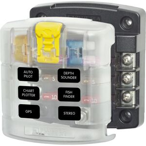 Blue Sea Systems Blue Sea Systems 5028 Terminal de Batterie 6 Circuits Bloc de Fusibles - Transparent - Publicité Blue Sea Systems Blue Sea Systems 5028 Terminal de Batterie 6 Circuits Bloc de Fusibles - Transparent - Publicité