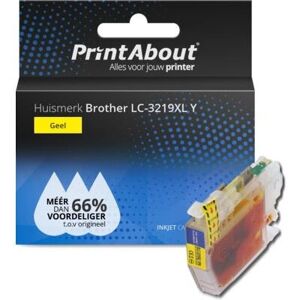 PrintAbout cartouche d'encre LC-3219XL Y - Grande capacité - Jaune PrintAbout cartouche d'encre LC-3219XL Y - Grande capacité - Jaune