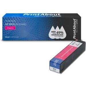PrintAbout M0J94AE Inktcartridge - Magenta - Hoge capaciteit - Voor HP PrintAbout M0J94AE Inktcartridge - Magenta - Hoge capaciteit - Voor HP