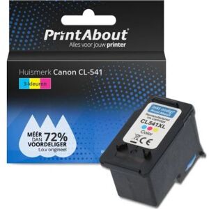 PrintAbout CL-541 Inktcartridge - Kleuren - Voor Canon PrintAbout CL-541 Inktcartridge - Kleuren - Voor Canon