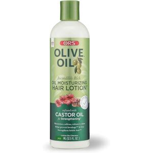 Organic Root Stimulator ORS Huile d’Olive Hydratante pour Cheveux - Lotion Capillaire - Publicité Organic Root Stimulator ORS Huile d’Olive Hydratante pour Cheveux - Lotion Capillaire - Publicité