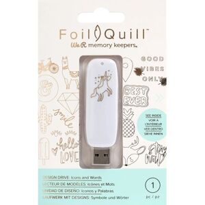 We R Memory Keepers 660688 Foil Quill Icons USB Drive - Craft Accessory We R Memory Keepers 660688 Foil Quill Icons USB Drive - Craft Accessory