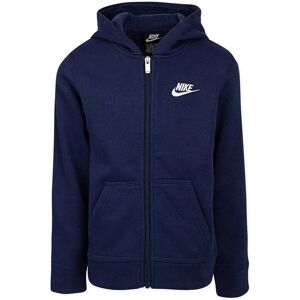Nike NKB CLUB FLEECE FZ Hoodie - Enfants Bleu - Publicité Nike NKB CLUB FLEECE FZ Hoodie - Enfants Bleu - Publicité