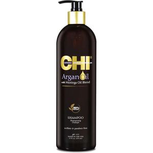 Shampoing à l'huile d'argan CHI 739 ml - Sans Sulfates ni Parabènes - Publicité Shampoing à l'huile d'argan CHI 739 ml - Sans Sulfates ni Parabènes - Publicité