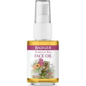 Badger Damascus Rose Face Oil - Organic, Moisturizing, Sensitive Skin Badger Damascus Rose Face Oil - Organic, Moisturizing, Sensitive Skin