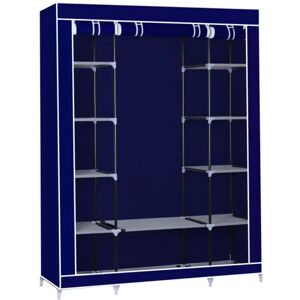 Herzberg Marque Modèle HG-8009 Armoire de rangement - Bleu - Publicité Herzberg Marque Modèle HG-8009 Armoire de rangement - Bleu - Publicité
