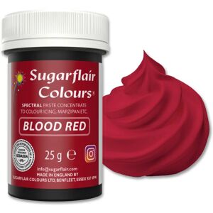 Sugarflair Spectral 25g - Rouge Sang - Colorant Alimentaire - Publicité Sugarflair Spectral 25g - Rouge Sang - Colorant Alimentaire - Publicité