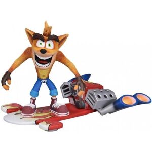Crash Bandicoot - Figur d'action de 7" avec Hoverboard - Publicité Crash Bandicoot - Figur d'action de 7" avec Hoverboard - Publicité