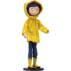 NECA Coraline Bendy Doll Raincoat & Boots - Fashion Toy for Kids NECA Coraline Bendy Doll Raincoat & Boots - Fashion Toy for Kids