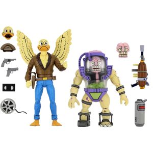 NECA Teenage Mutant Ninja Turtles 2-Pack Action Figures - Ace Duck & Mutagen Man NECA Teenage Mutant Ninja Turtles 2-Pack Action Figures - Ace Duck & Mutagen Man